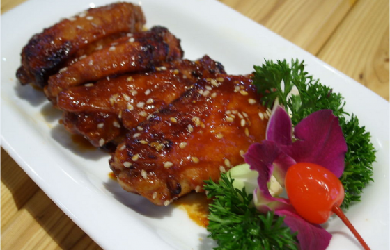 橄榄油蜜汁烤鸡翅