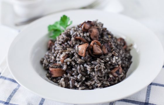 奶油鱿鱼饭