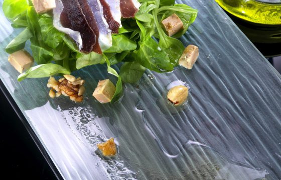 沙拉食谱：鸭腿野苣沙拉